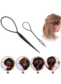 Daytoyz Hair Styling Set - DIY Hair Braiding Tool Kit with Hair Modelling Accessories for Simple and Fast Spiral Braids  - Image 4