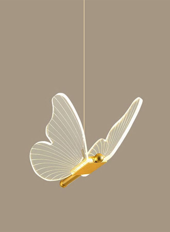 Best Power 6884-1 Acrylic LED Pendant Light Adjustable Height Pendant Light - Unique Butterfly LED Pendant Light for Indoor Lighting for Living Rooms Bedrooms - Image 4