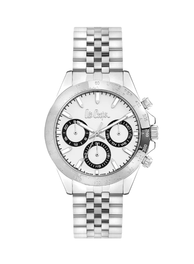 Lee Cooper Lee Cooper Men 's Silver Dial Multi Function watch - LC07963.330