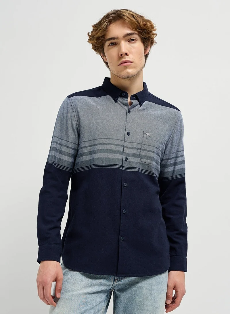 The Bear House  Cotton Shirt for Men | Regular Fit, Long Sleeve, Casual or Formal Button-Down | Soft, Breathable Fabric for Work, Everyday, & All-Season Wear in Stylish for Men | Best Price UAE