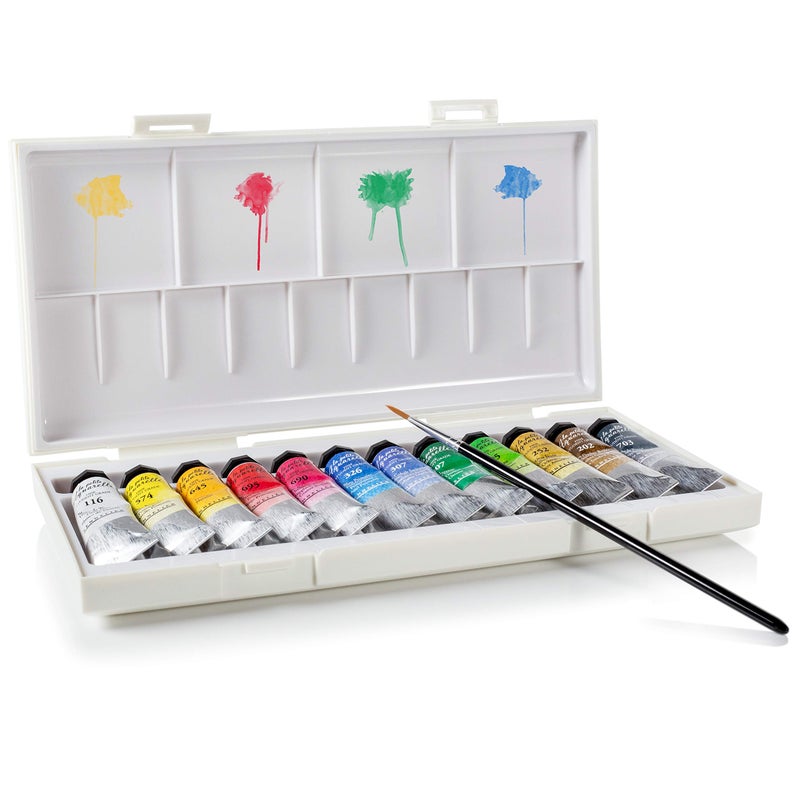 Sennelier La Petite Aquarelle Watercolor Set 033 Fl Oz Pack of 12 Multicolor