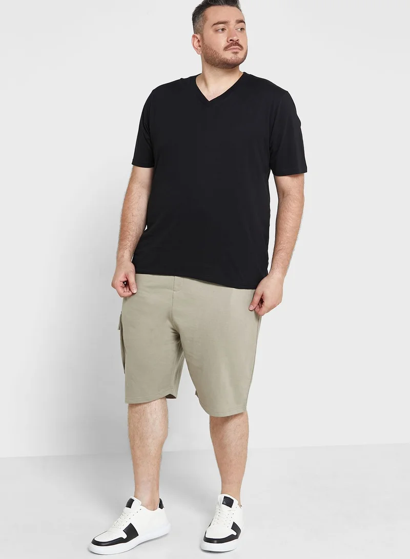 Seventy Five Plus Size V Neck T Shirt