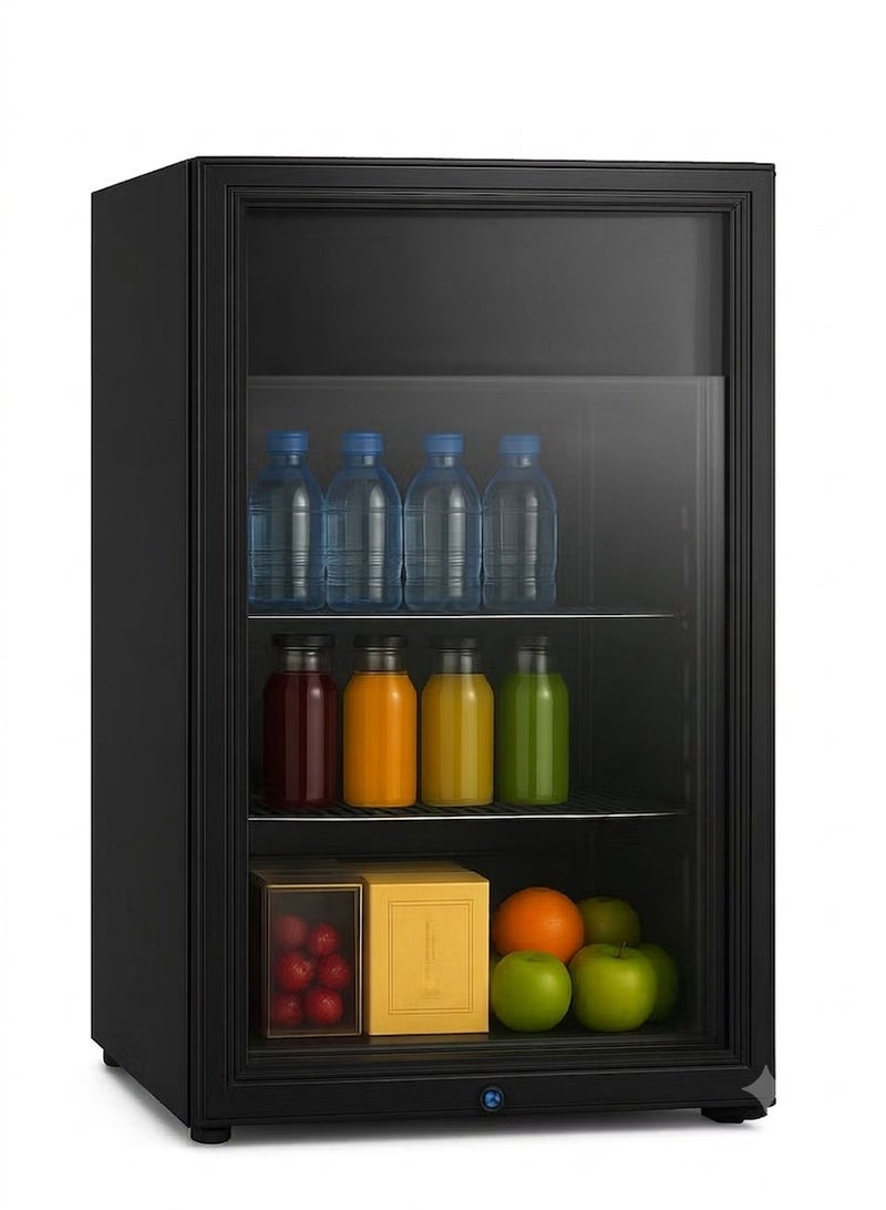 Display Refrigerator - 3 Feet - 85 Liters - Interior Light - Black - DAN230SC - Image 4