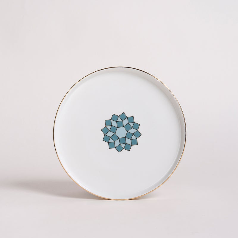 لا ميسا طقم سفرة طعام بورسلان - 16 قطعة - تشكيلة مسك - Image 5