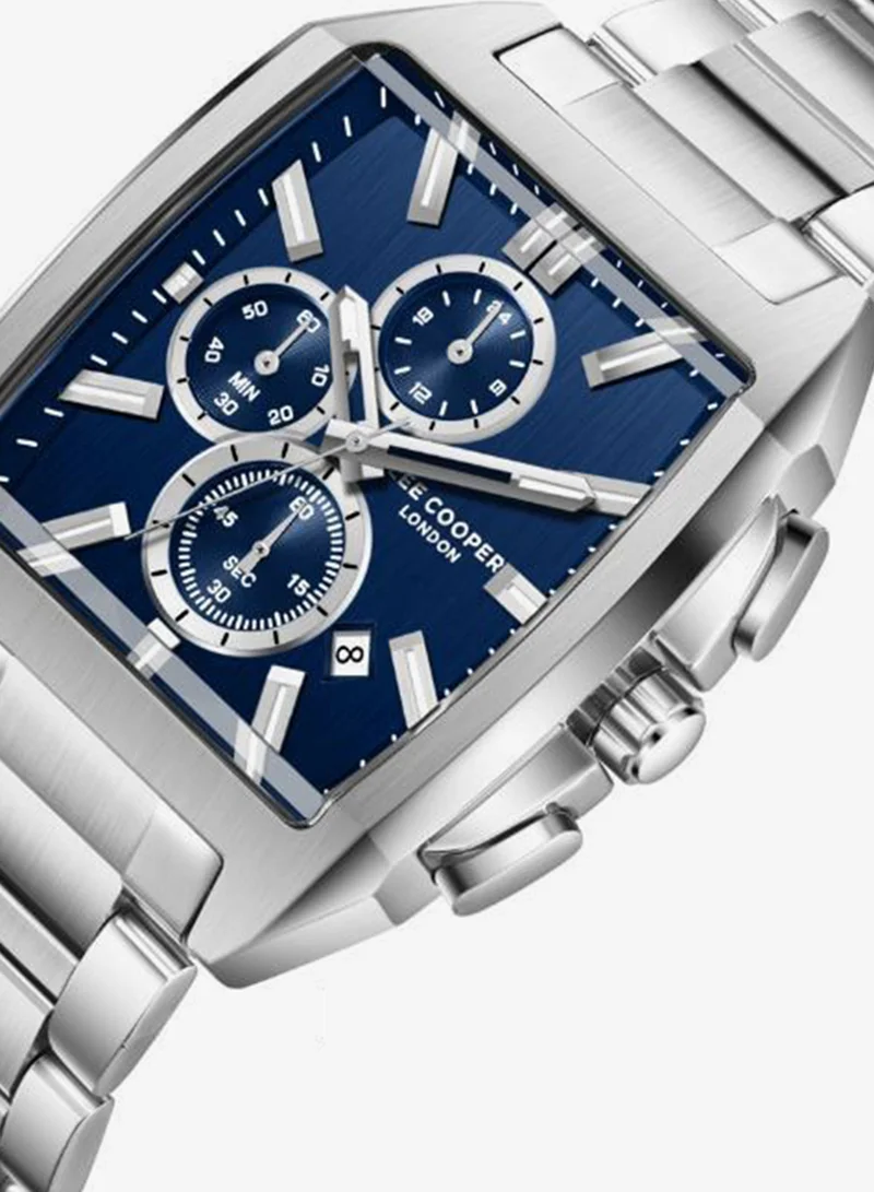 Lee Cooper  Men's Metal MULTIFUNCTION Watch LC08344.390 - 40X50 mm for Men | Best Price UAE