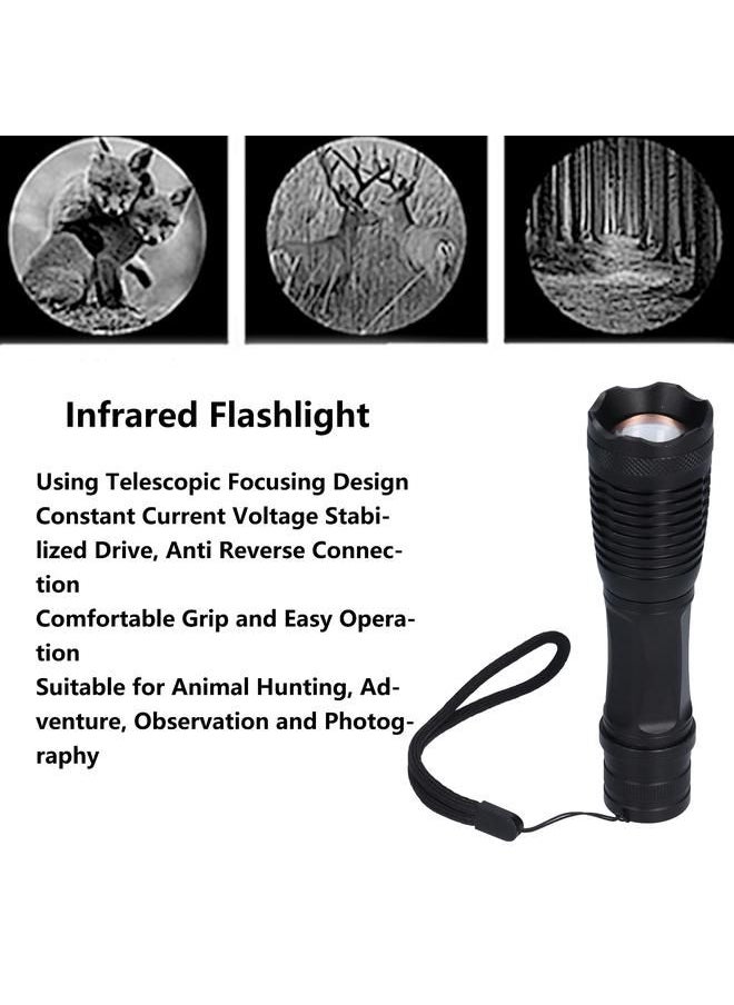 Arabest - Infrared Torch LED 850nm IR Flashlight Night Vision Torch for Night Observation Hunting - Image 1