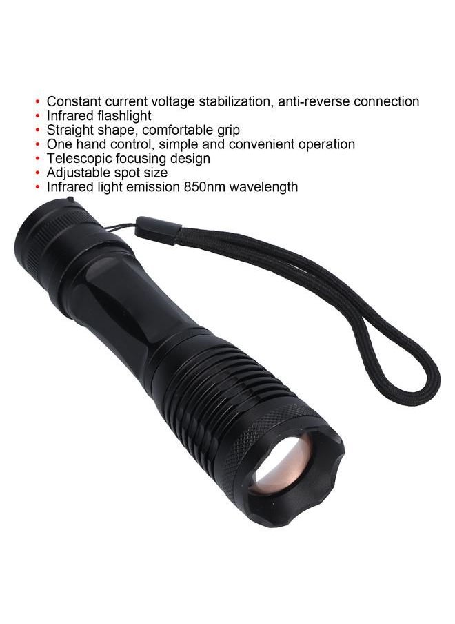 Arabest - Infrared Torch LED 850nm IR Flashlight Night Vision Torch for Night Observation Hunting - Image 1