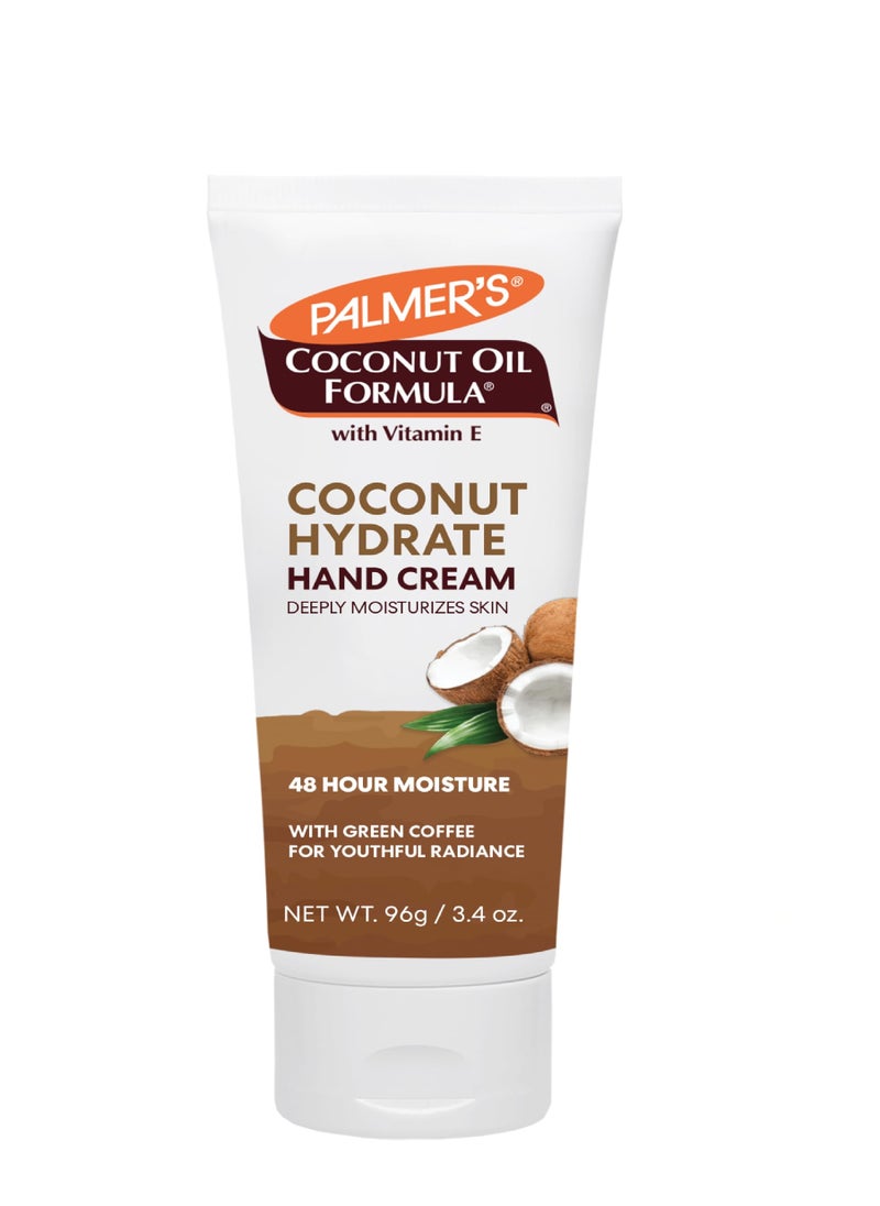 PALMER'S - Palmer's Coconut Oil Formula Moisturizing Hand Cream, 3.4 Ounce - Image 1