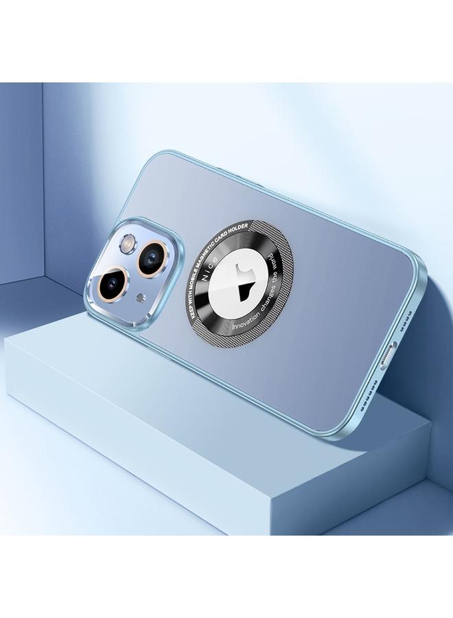 S-TOP Case For iPhone 14 CD Texture MagSafe Magnetic Phone Case - Image 1