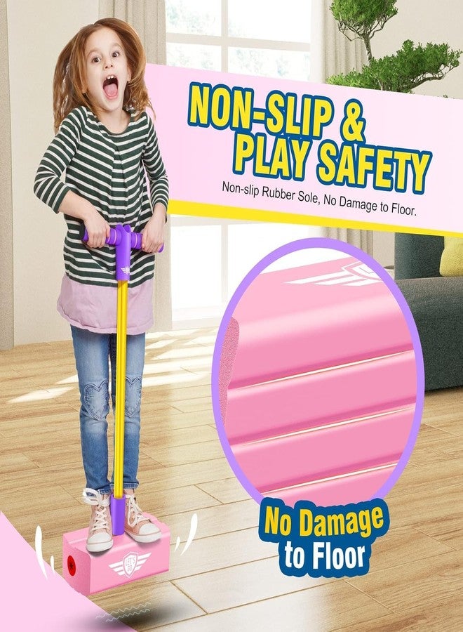 NIRBHI Foam Pogo Jumper for Kids - Indoor & Outdoor Bouncing Toy for Boys & Girls |Bouncing Toy for Ages 3 and Above | Safe, Durable & Supports Up to 250 Lbs | Birthday Gift (Color May Vary) - Image 2