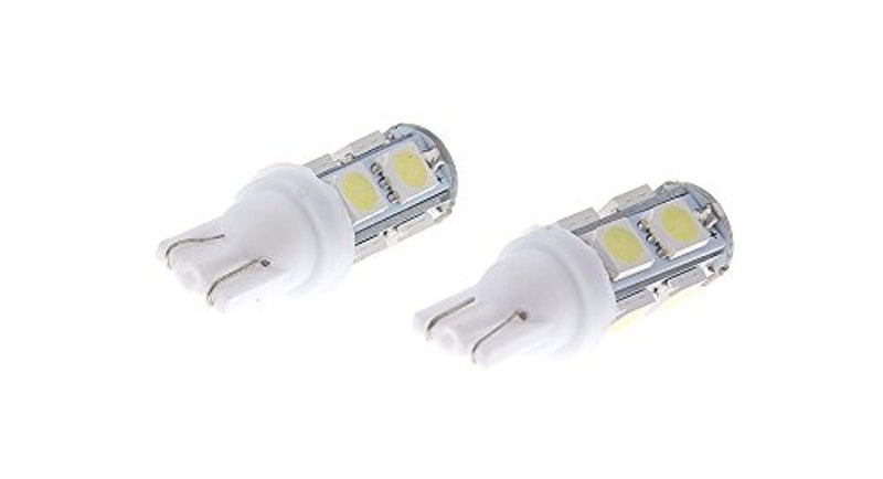 AOWbikes 9 SMD (WHITE) LED AOWbikesrking Bulb Pilot Light/License Plate car Lights For Fiat Punto (AOWbikesIR / 12V) - Image 2