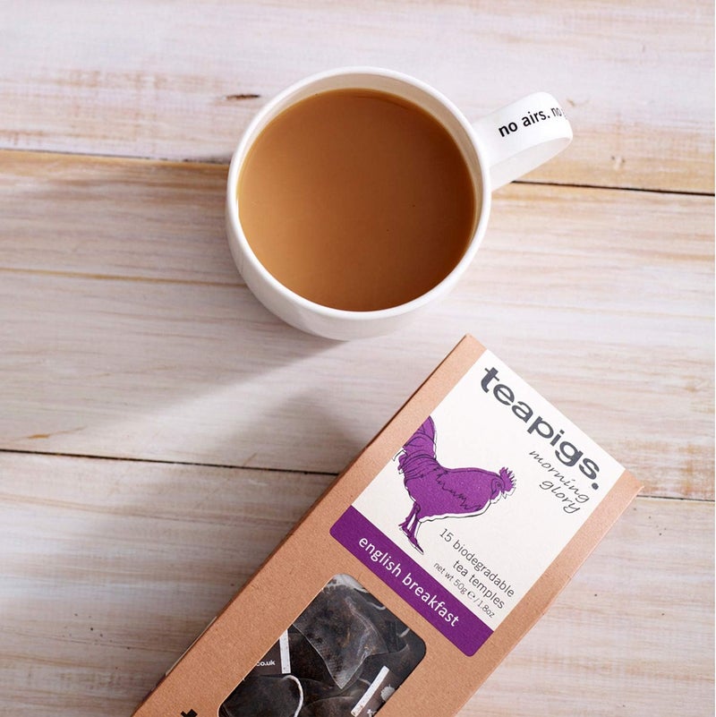 Teapigs شاي تيبيغز الإنجليزي الإفطار - 50 معبد شاي قابل للتحلل الحيوي - Image 3