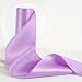HUIHUANG Lilac Satin Ribbon 4 inch Wide Liliac Purple Ribbon DoubleFaced Satin Ribbon for Wedding Chair Sash Bridal Shower Decor Large Bows Making Flower Bouquet Crafts 10 YardsRoll - Image 2