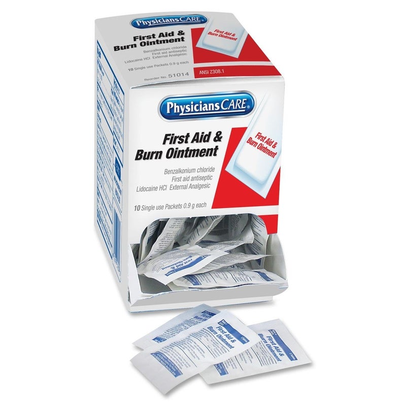 PhysiciansCare by First Aid Only 90320 First Aid Burn Cream Dispenser Box of 50