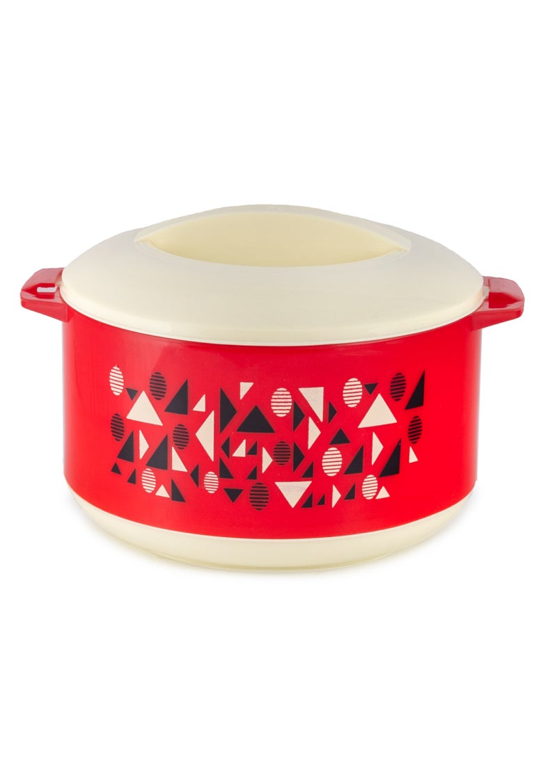 British Chef Chef Line Insulated Casserole: 7L Hot-Pot with Lid (7000ml), in Vibrant Red - Image 1