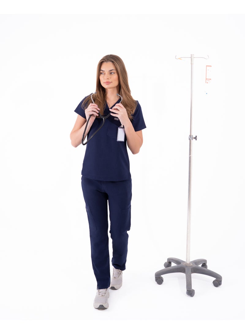 Women Navy full scrubs