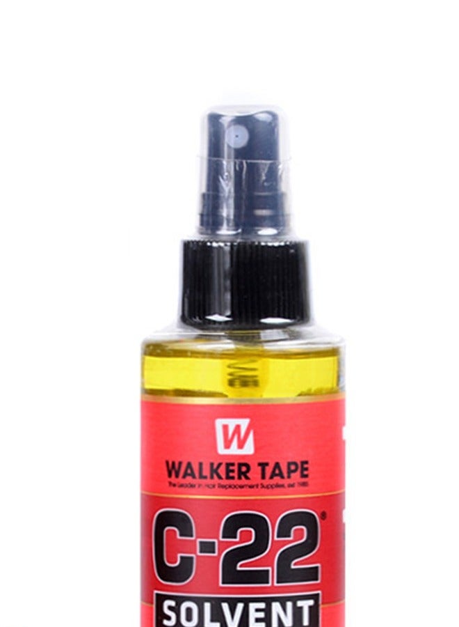 Walker Tape C-22 Solvent Fast Glue Remover 118ml ，Wig Glue Remover Spray ， Front Bonding Weave Active Lace Tape Meltblown, Scalp Cleaner Hold Glue Yellow Remover118ml  - Image 5