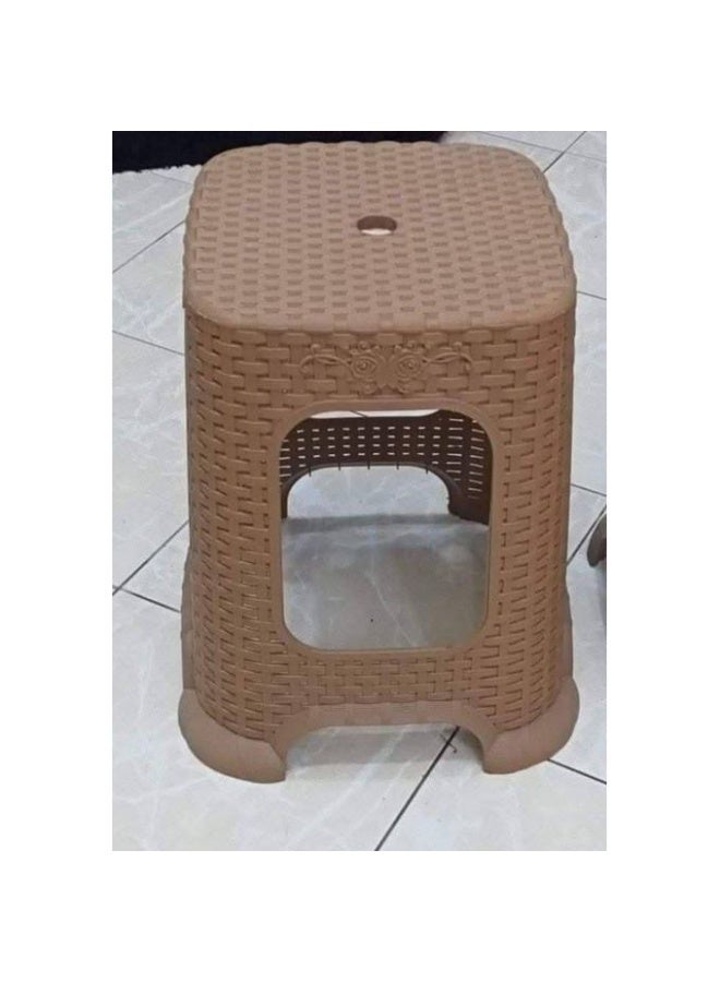 كرسي بلاستيك طقطوقة – خفيف ومتين للاستخدام اليومي - Image 3