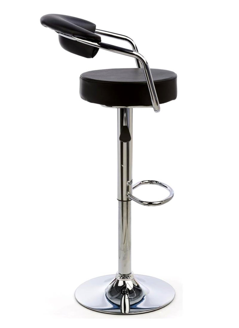 Living - SET OF 2 Bar Stools Modern Adjustable Height Counter Barstools - Image 1