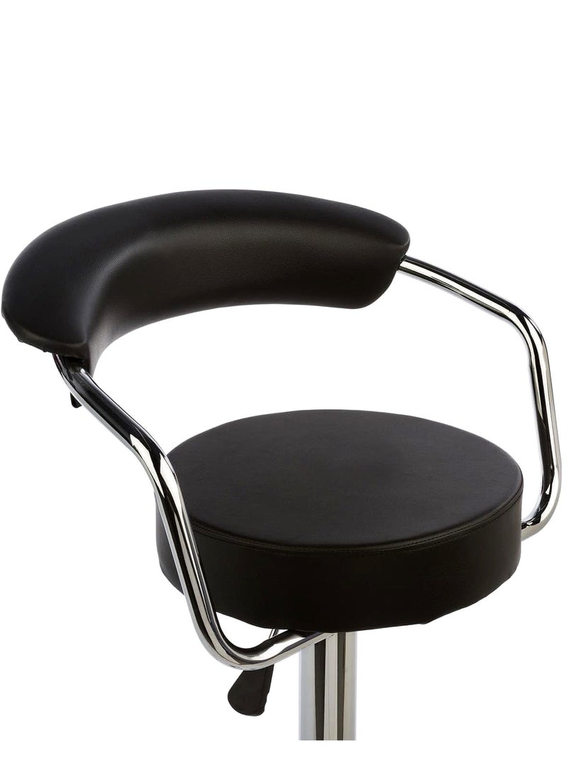 Living - SET OF 2 Bar Stools Modern Adjustable Height Counter Barstools - Image 1