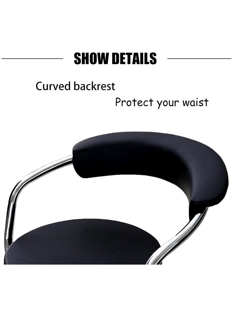 Living - SET OF 2 Bar Stools Modern Adjustable Height Counter Barstools - Image 1