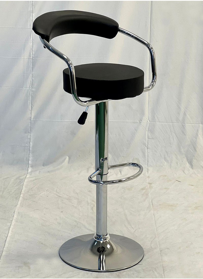Living - SET OF 2 Bar Stools Modern Adjustable Height Counter Barstools - Image 1