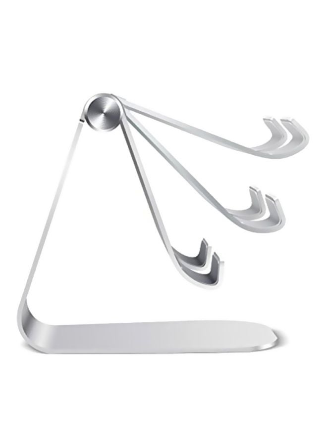 حامل مثبت للجهاز اللوحي فضي - Image 2