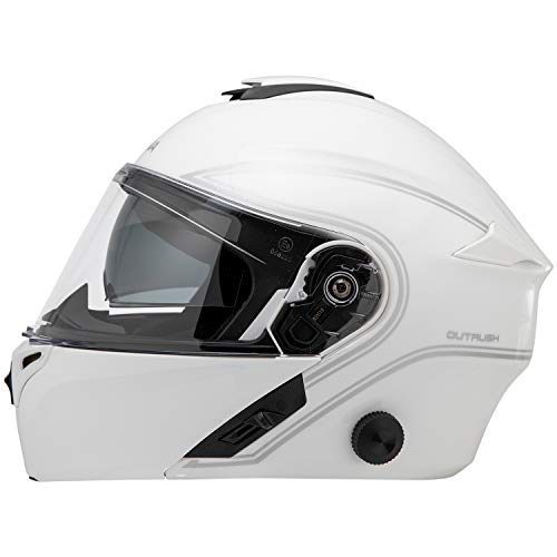 Sena OUTRUSH-GW0XL Outrush Flip-Up Bt Helmet Glossy White Xl - Image 2