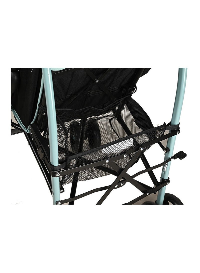 Kiko Comfortable Stroller 8 Wheels, 0 Months +, Pistachio - Image 3