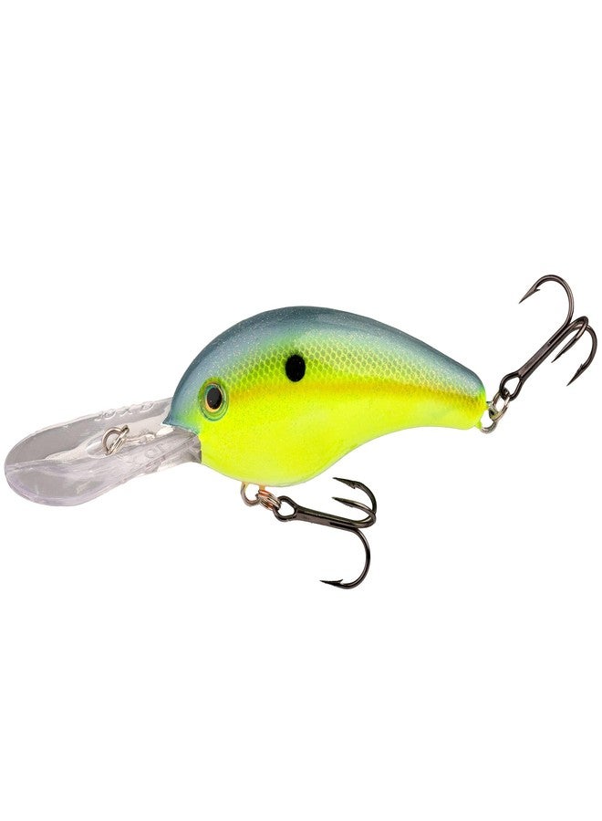 Strike King HC10XD-538 Pro Model10XD Extra Deep Dive Rattle, Chartreuse Sexy Shad - Image 3