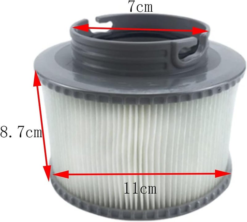 Bahels Swimming Training Swimming Pool Filter Element Can Be Applied To Inflatable Swimming Pool, Fish Pond Replacement Filter Accessory for Children and Adults (Color : A) - Image 2