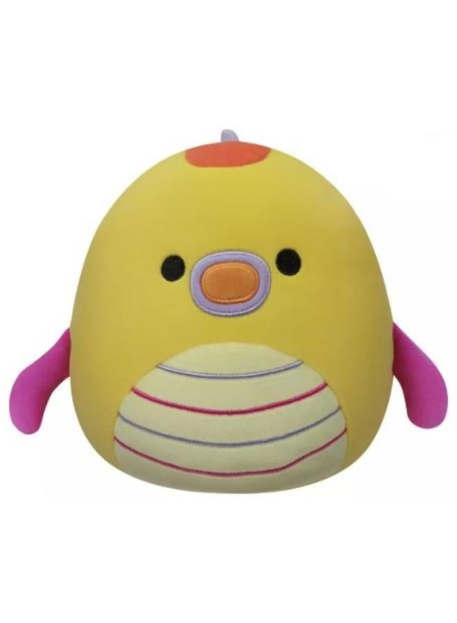 Squishmallows Squishmallow Leif Yellow Seadragon with Striped Belly 7.5inches - Image 1