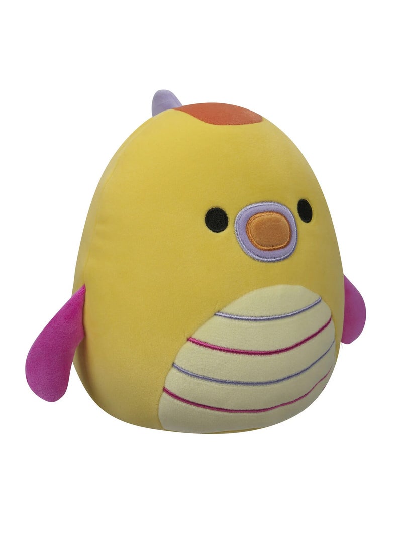 Squishmallows Squishmallow Leif Yellow Seadragon with Striped Belly 7.5inches - Image 2