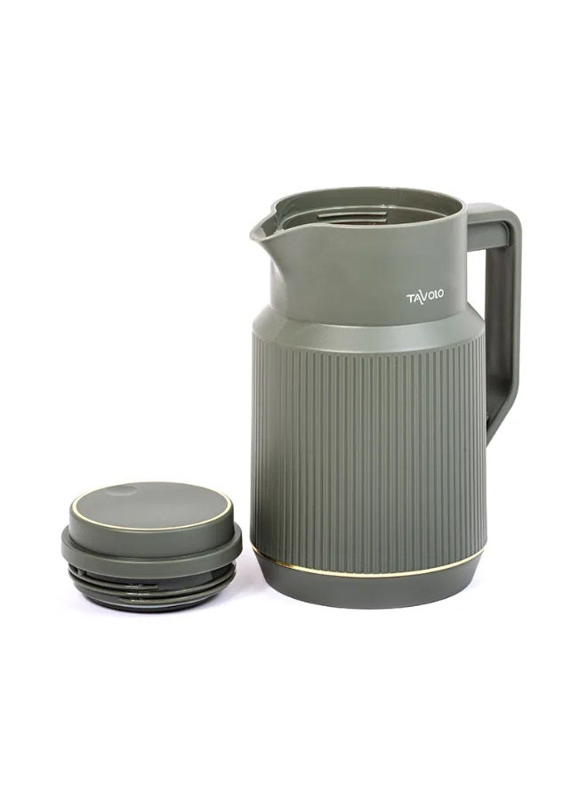TAVOLO Dark green thermos 1 liter - Image 2