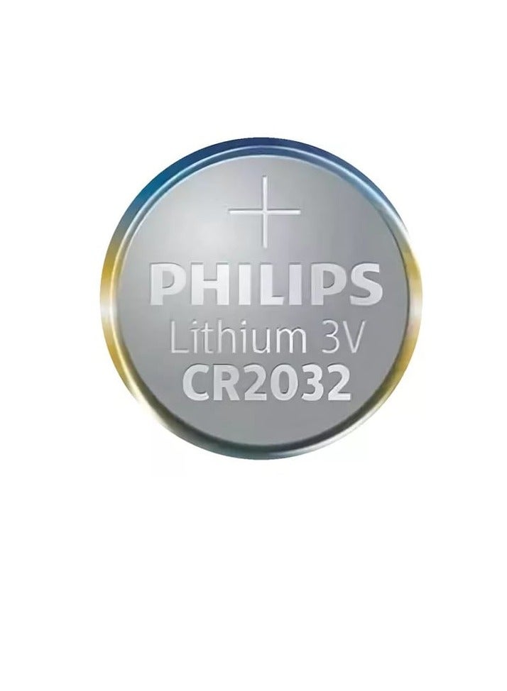 فيليبس 5 قطعة بطارية ليثيوم CR2032 3 فولت - Image 2