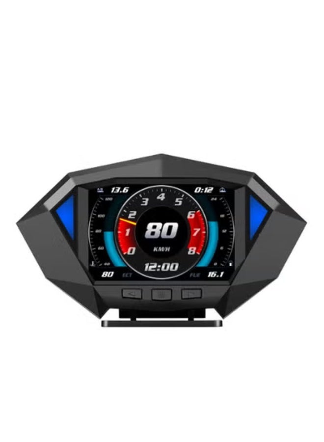 GULFLINK Head Up Display OBD LCD Vehicle Speed Meter P1 - Image 1
