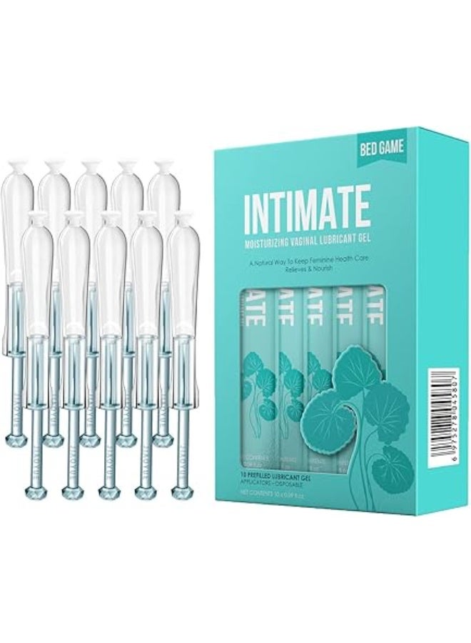 Intimate Moisturizing Feminine Lube for Women & Men- Disposable Prefilled Massage Gel (10 Pcs) - Image 1