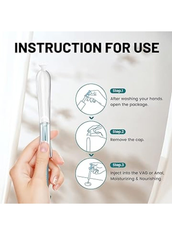 Intimate Moisturizing Feminine Lube for Women & Men- Disposable Prefilled Massage Gel (10 Pcs) - Image 3