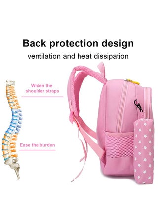 Unicorn Backpack for Girls, School Bags with Pencil Pouch, Toddler Backpack, Unicorn Bookbag for Schoo Backpacks for Elementary Kids School Bookbags - view 5