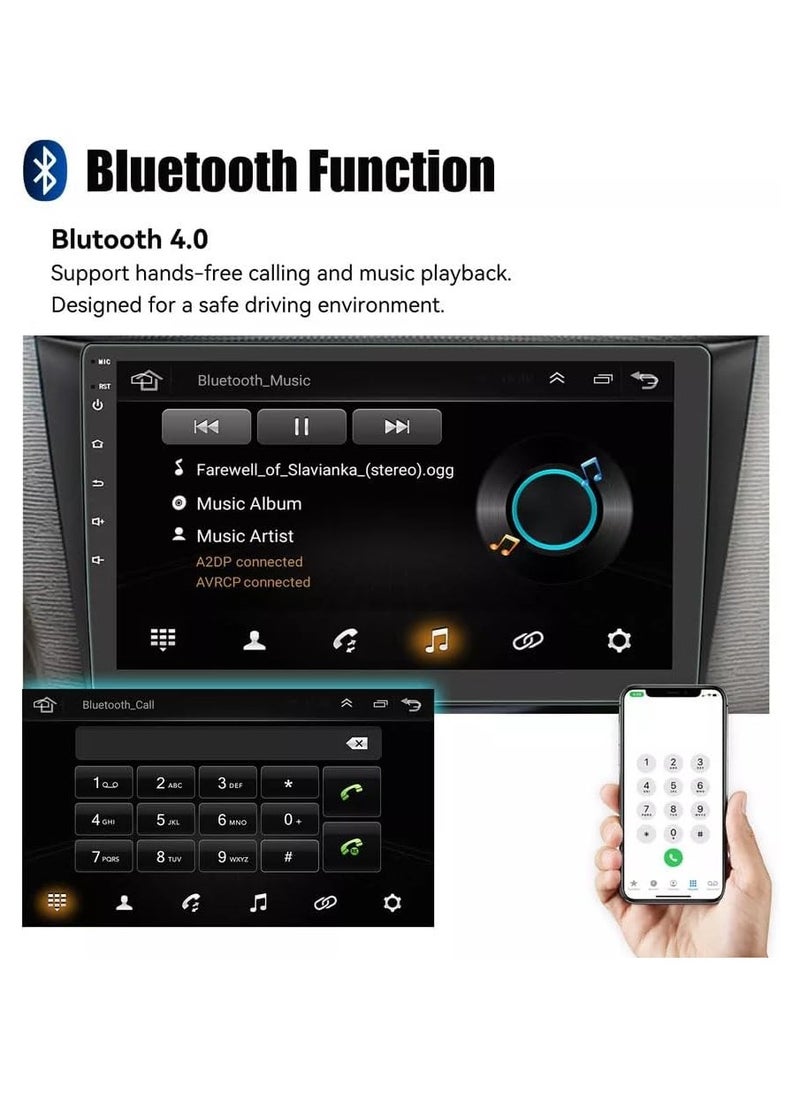 Generic - 9-Inch Car Display Screen, IPS, 2GB RAM + 32GB Storage, GPS Navigation, , Bluetooth, Multimedia Player, 1-Year Warranty - Image 1
