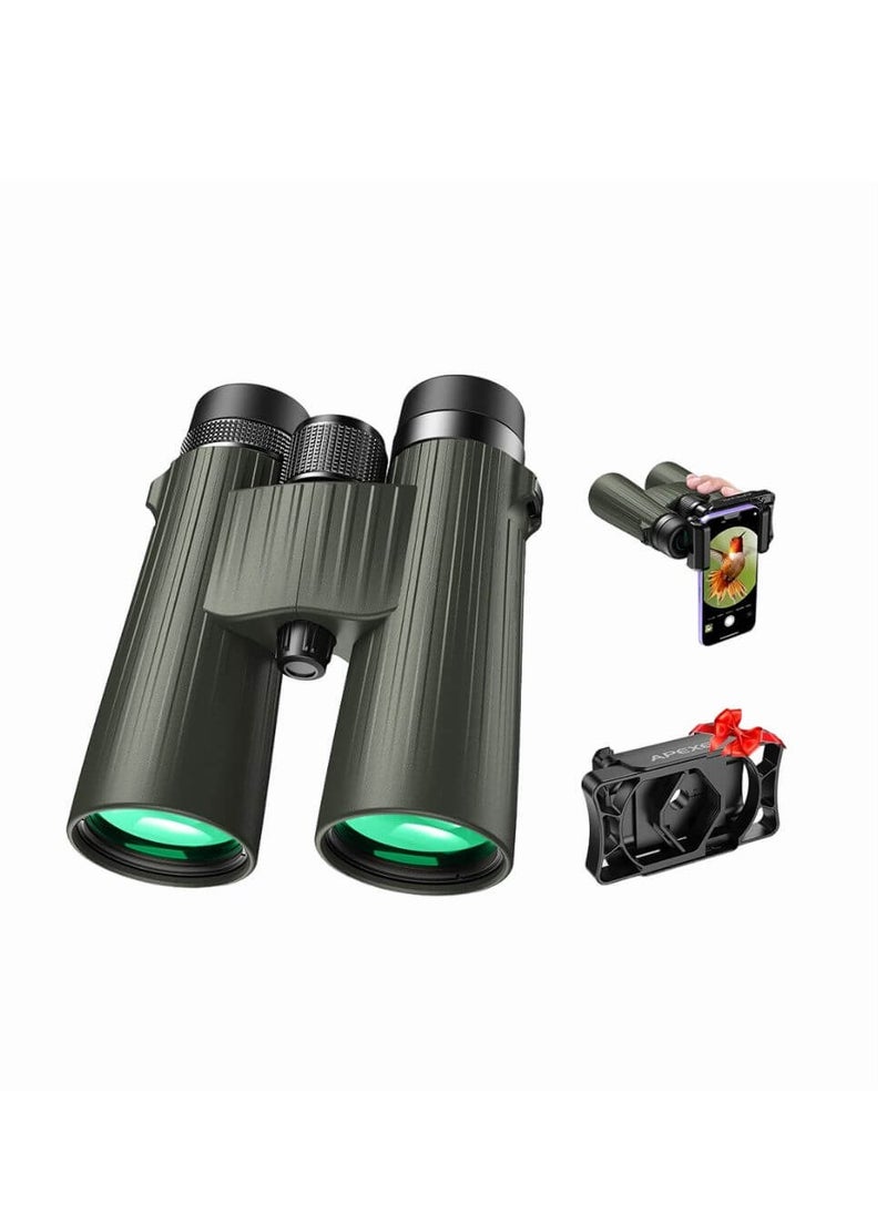 APEXEL Apexel 12×50 Powerful Binoculars Roof Telescope  - Image 1