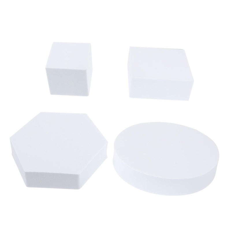 Blue Geometric Cube Photo Props For Jewelry Cosmetics Photography Display Blocks - Image 2