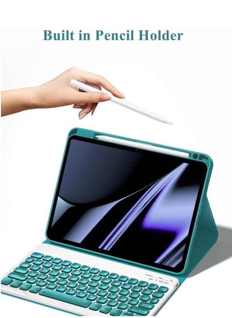 ELTRAZONE Keyboard Case for iPad 10th Generation 2022 – Magnetic Detachable Wireless Keyboard with Pencil Holder, Slim Protective Case for iPad 10.9" (2022) A2696 A2757 A2777, Black - Image 3