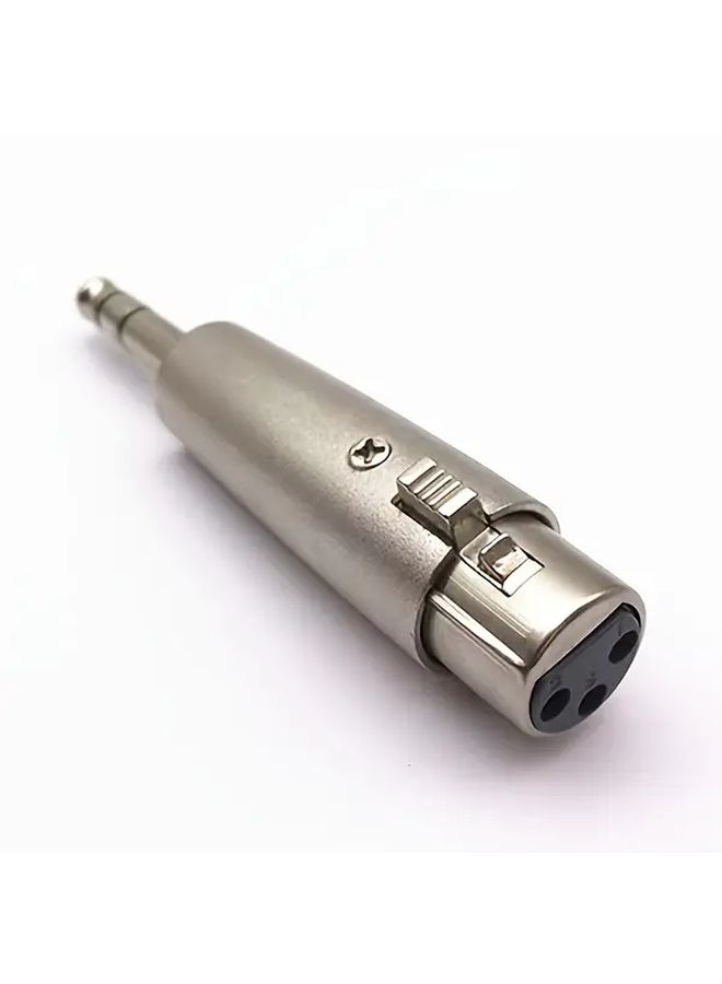 محول ثنائي القناة من ذكر 6.5 ملم إلى أنثى XLR، قطعة واحدة، موصل صوت احترافي - Image 3