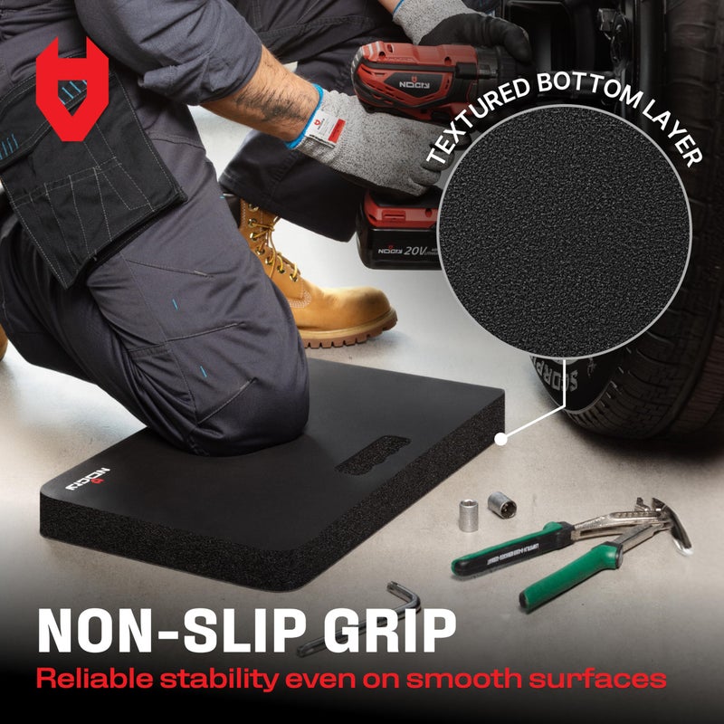 NoCry Extra Thick Professional Garden Kneeling Pad â€” Heavy Duty Anti-Slip Coating, Ultra Soft High Density Foam Cushion, Water & Dirt Resistant, Shock Absorbent Garden Kneeler - Image 5