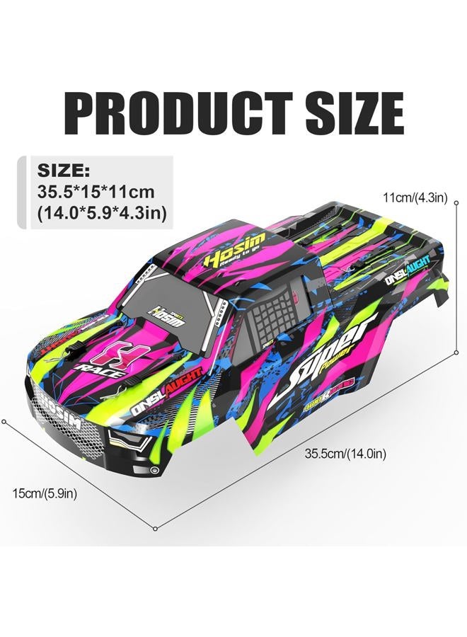 Hosim X08 RC Car Shell Truck Body Parts X8-CK04 X08 RC Car（Pink） - Image 2