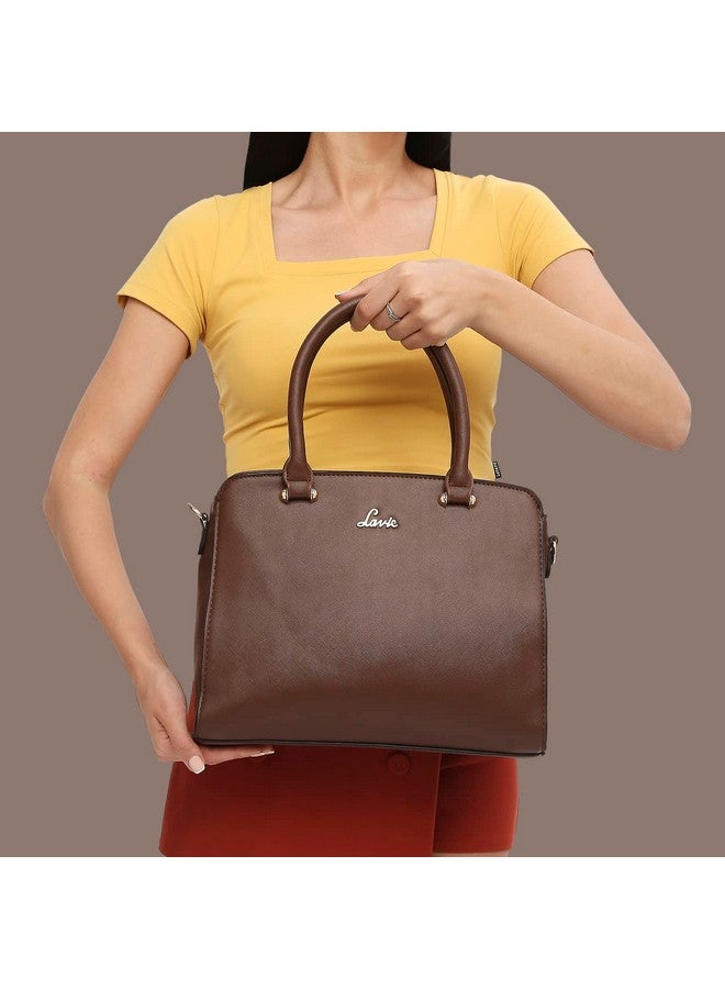 Lavie Women's Ushawu Medium Satchel Bag for Women | Satchel Handbag for Work | Ladies purse | Stylish Shoulder Bag | Gift for Women - Image 2