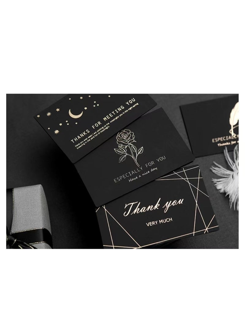 BenQuand Premium Especially for You Card with Gold Embossing，Black & Gold Foil Elegant  Thank You With Envelope And Seal， Anniversary Card Gift for Business,Friend Boyfriend,Mum,Daddy - Image 2