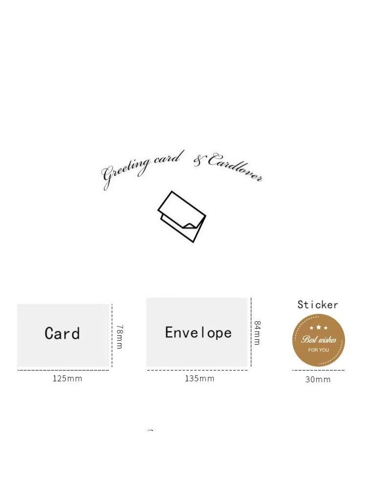 BenQuand Premium Especially for You Card with Gold Embossing，Black & Gold Foil Elegant  Thank You With Envelope And Seal， Anniversary Card Gift for Business,Friend Boyfriend,Mum,Daddy - Image 4