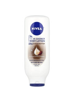 Nivea Nivea, In-Shower Body Lotion, Cocoa Butter, 13.5 fl oz (400 ml)  - Image 1